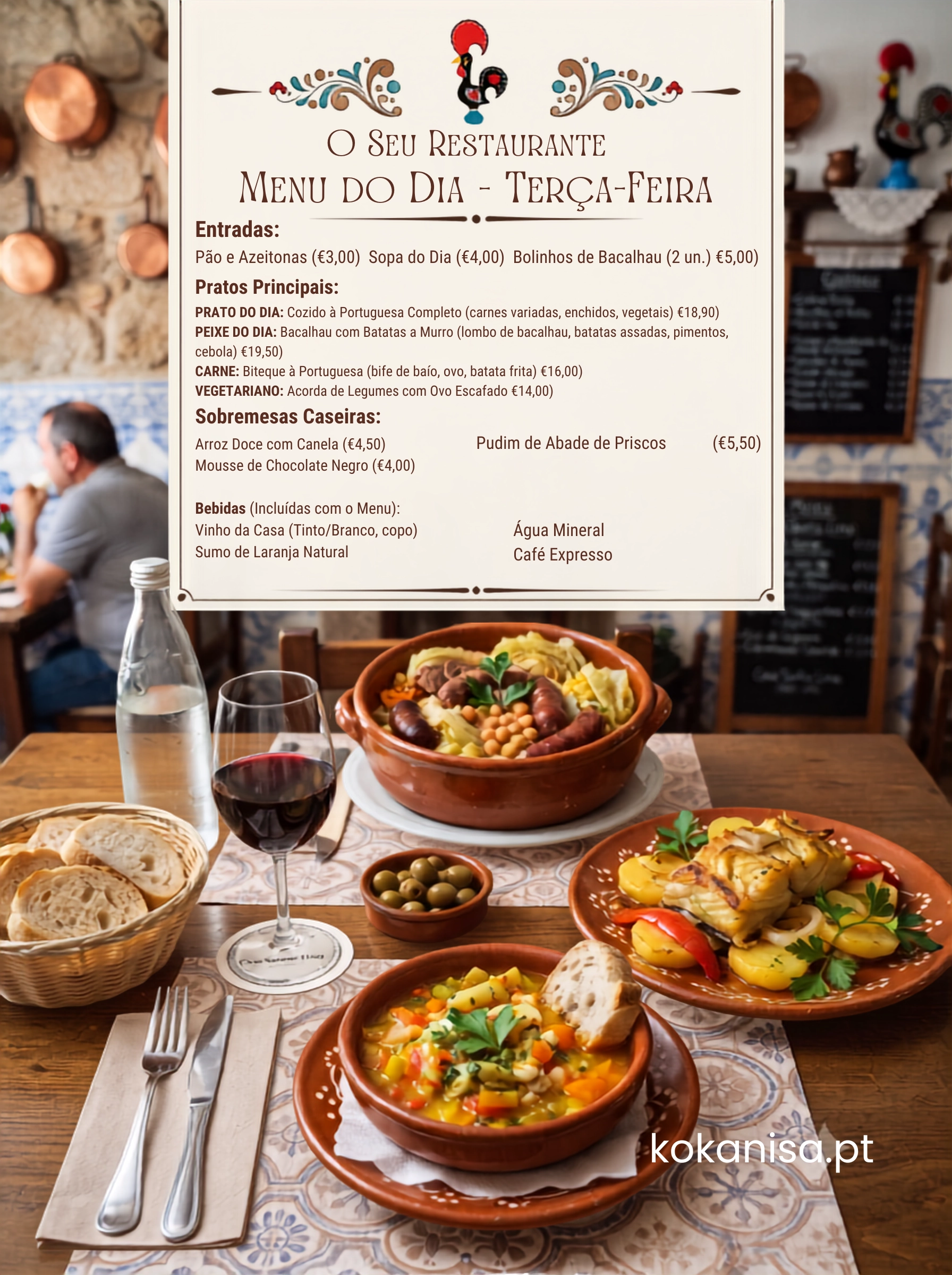 Menu A1