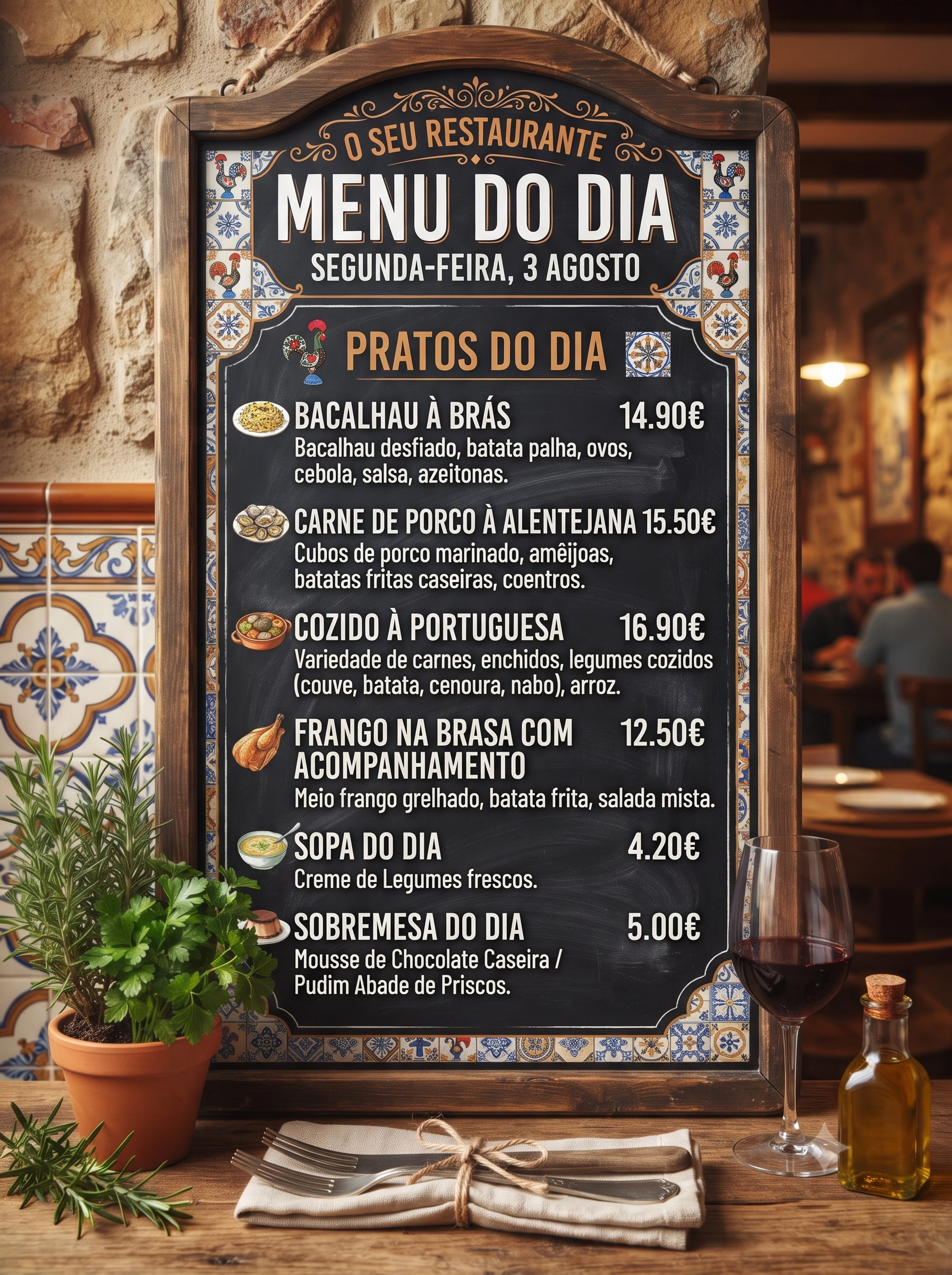 Menu A2