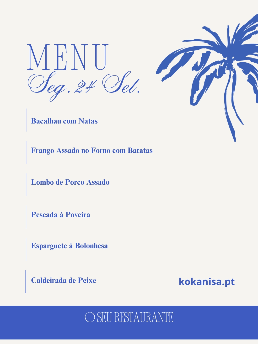 Menu C