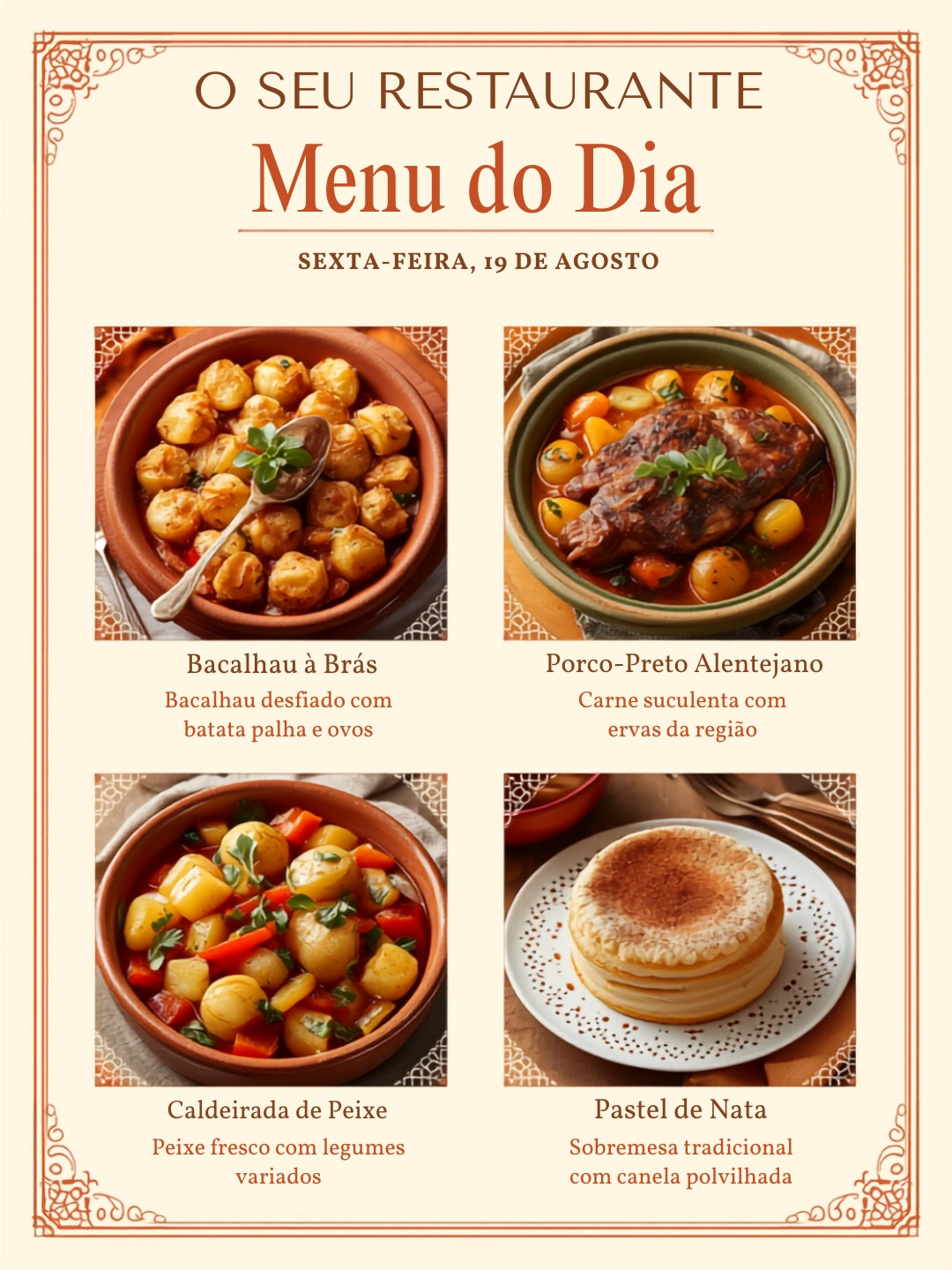 Menu M