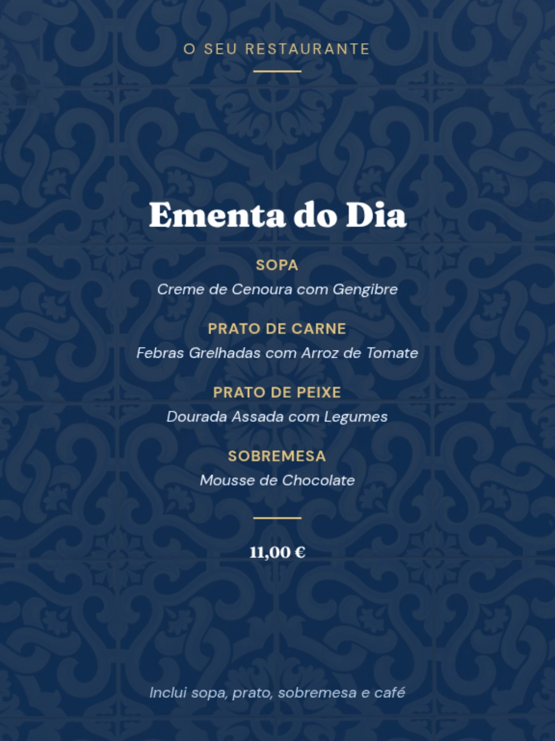 Menu U